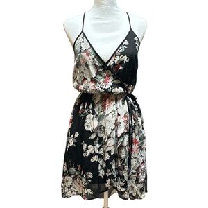 BOG Collective Floral Black Dress